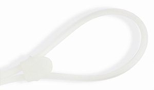 Cordão Silicone Tubo Médio Incolor Ajustável