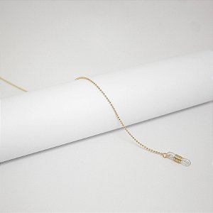 Corrente Bolinha Mini Ouro