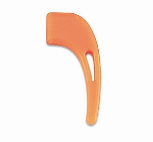 Stopper Silicone Médio Laranja