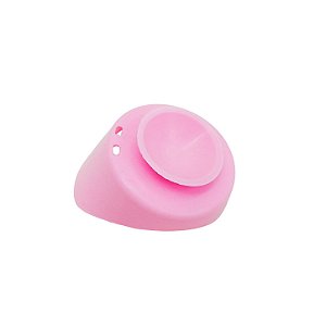 Oclusor de Silicone Infantil Rosa