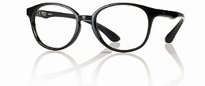 Armação Active Sport 49x16 Oval Preto Brilhante