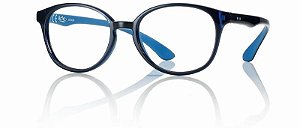 Armação Active Sport 49x16 Oval Azul Brilhante