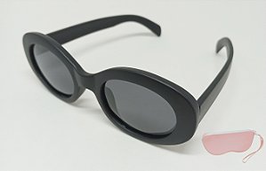 Oculos Solar Infantil 43x21 Preto C/Estojo