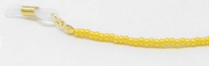 Cordão Miçanga Pequena Amarelo