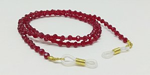 Cordão Cristal Clássico Bordo