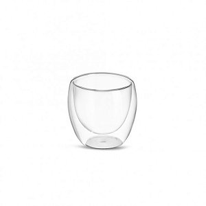 COPO DE VIDRO PAREDE DUPLA 160ML - COP045