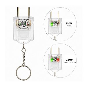 CHAVEIRO TESTE DE TENSÃO ELÉTRICA PERSONALIZADO - FER034