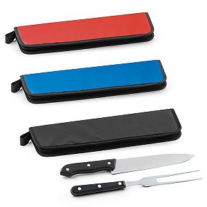 KIT CHURRASCO INOX 2PÇS - KC013