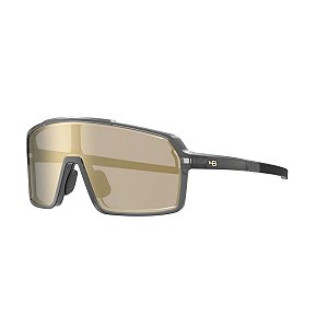 Óculos de Sol esportivo HB Grinder Gold Chrome espelhado