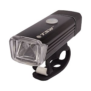 Farol led bicicleta dianteiro TSW 180 lumens recarregável USB