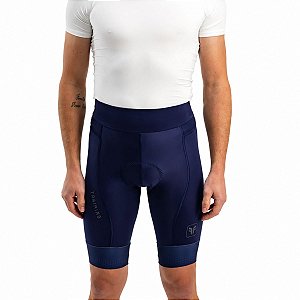 Bermuda ciclismo masculina Free Force Training Gel azul