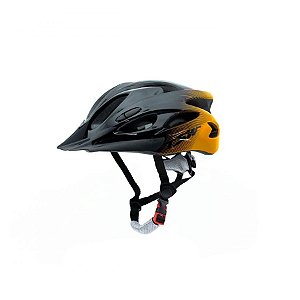 Capacete ciclismo TSW Raptor MTB c/ pisca Led traseiro