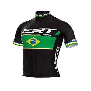 Camisa ciclismo unissex ERT Elite Campeão Brasileiro slim fit