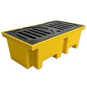 Pallet de Contenção Para 2 Tambores - 255 Litros