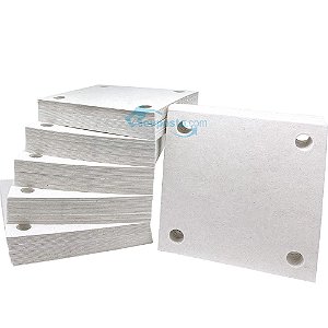 Papel Filtrante quadrado 7X7 - 4 Furos