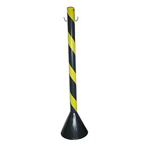 Pedestal para Sinalização - Zebrado s/ Corrente