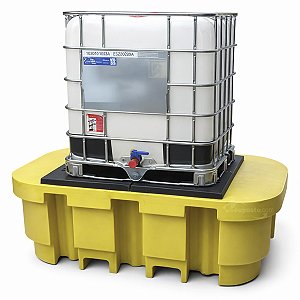 Kit Reservatorio Gradeado 1000L Standard + Bacia de Contenção 1300 KG