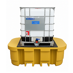 Kit Reservatorio Gradeado 1000L Standard + Bacia de Contenção 1300 KG