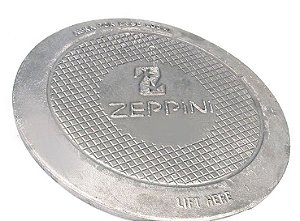 Tampa de Câmara de Calçada 12" - Aluminio - Zeppini