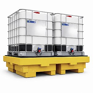 Pallet de Contenção Duplo para IBC - 1100 Litros
