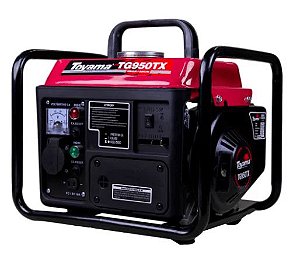 Gerador de Energia à Gasolina 2T 0,85 Kva 220V com Carregador de Bateria - TOYAMA