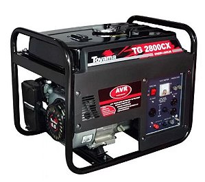 Gerador de Energia à Gasolina 4T Partida Manual 2,5 Kva Bivolt com AVR - TOYAMA