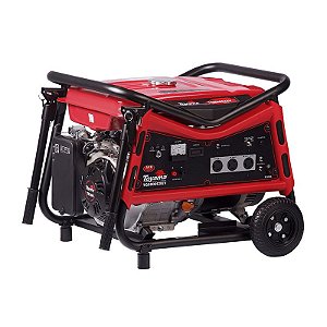 Gerador de Energia à Gasolina 4T Partida Manual 6,8 Kva 110/220V com AVR - TOYAMA