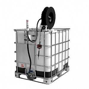 Unidade de Abastecimento Med Dig Carretel 10M Mang 1-2Pol IBC 1000LT 35LPM