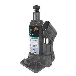 Macaco Hidráulico 2 Toneladas Tipo Garrafa em Aço - LPK-2TP