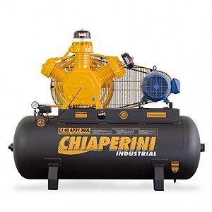 Compressor de ar alta pressão 40 pés 360 litros trifásico - CJ 40 AP3V 360L