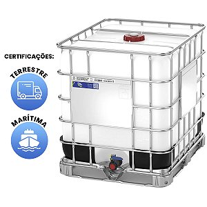 IBC 1000 Litros Standard - Certificado Terrestre e Marítimo