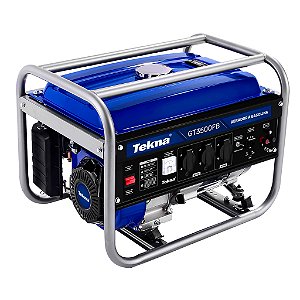 Gerador a Gasolina GT3500FB - 3100W Bivolt 15 litros - Tekna