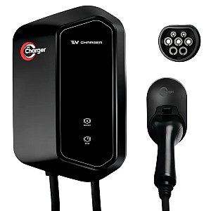 Unidade De Recarga portátil Para Carro Eletrico 7kM - Tipo 2 220v