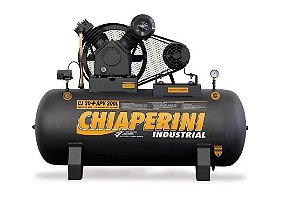 Compressor de Ar 20 Pés 200 Litros Trifásico de Alta Pressão Industrial - CHIAPERINI