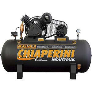 Compressor de Ar 200 litros 15+ PCM/APV Trifásico 175 PSI