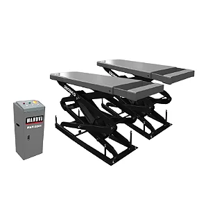 Elevador Automotivo Pantográfico Tesoura Embutido 3 Toneladas – MAH-2001