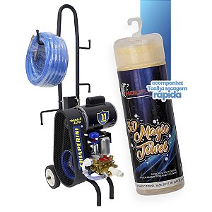 Kit Lava Jato Lj11l Móvel 350 Psi 127v + Toalha Mágica Pva 60x43