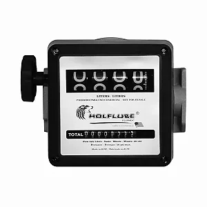 Medidor Mecânico 4 Dígitos para Óleo Lubrificante 1" BSP