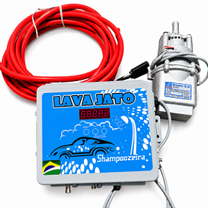 Shampoozeira Automotiva para Lava Rápido com Painel Digital