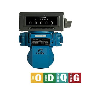 Medidor de Vazão 2" Mecânico Registrador Alta Vazão 380 L/min