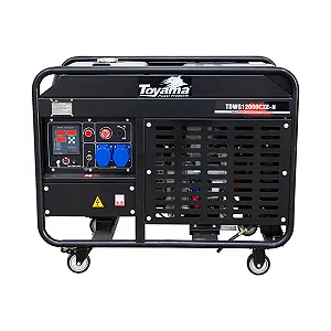 Gerador de Energia a Diesel 12,6 KVA - Monofásico Bivolt - aberto