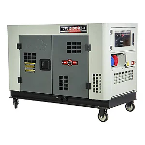 Gerador de Energia Cabinado 12,5 kVA à Diesel 380V Trifásico - TOYAMA