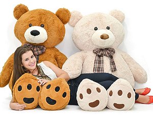 Urso de Pelúcia Harry 1,50cm - CORES DIVERSAS