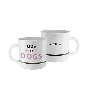 Caneca Porcelana 200ml - Mãe de Dog