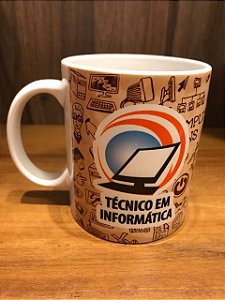 Caneca Cerâmica - TÉCNICO EM INFORMÁTICA