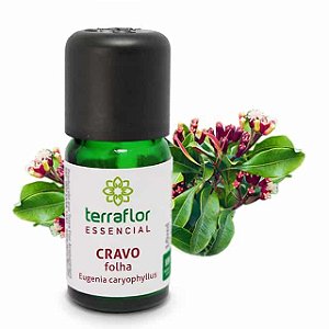 Óleo Essencial Puro 10ml - Cravo folha