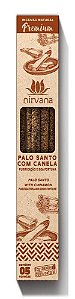 Incenso Natural Premium 5 varetas Nirvana - Palo Santo com Canela