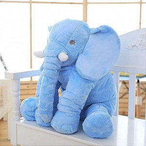 Elefante Travesseiro 60x75 - Azul