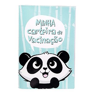 Porta Carteira de Vacina- Panda