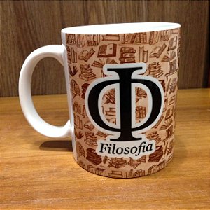 Caneca Cerâmica - Filosofia